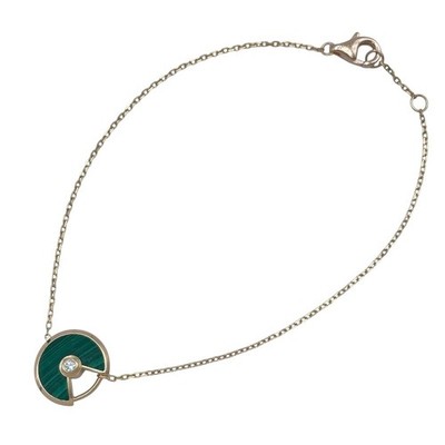 Cartier Amulett Armband Malachit Diamant 750 P0068330