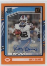 2024 Panini Clearly Donruss Rated Rookie Orange 119/249 Ray Davis #88 Auto 1n8b