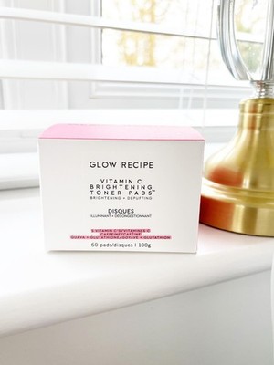 Glow Rezept Vitamin C aufhellendes entschwimmendes koreanisches Toner 60 Pads