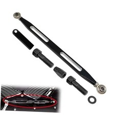 Shift Linkage Gear Shifter Compatible with Harley Softail Dyna Street Black