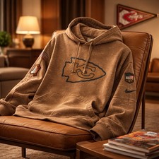 NIKE Kansas City Chiefs 2023 Salute To Service Hoodie Mens XL - NFL - Mahomes