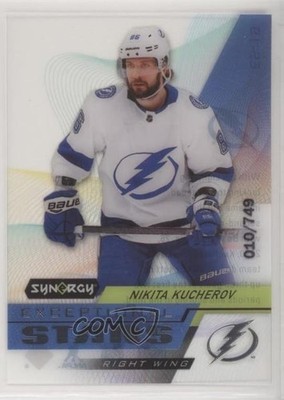 2020-21 Upper Deck Synergy Exceptional Stars 10/749 Nikita Kucherov #ES-19 0nr3