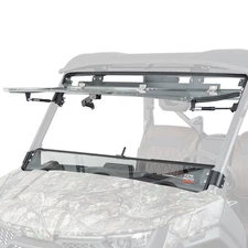 KEMIMOTO 3 IN 1 Flip Front Windshield For CFMOTO UForce U10 Pro/U10 Pro XL 2025+