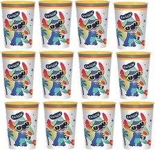 Disney's Stitch Cups for Girls Kids 16oz Plastic Cup Stadium Cu
