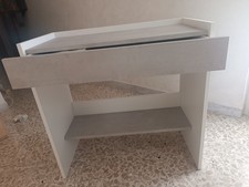 Scrivania E Cassettiere PC Legno Ufficio Tavolo Da Lavoro 