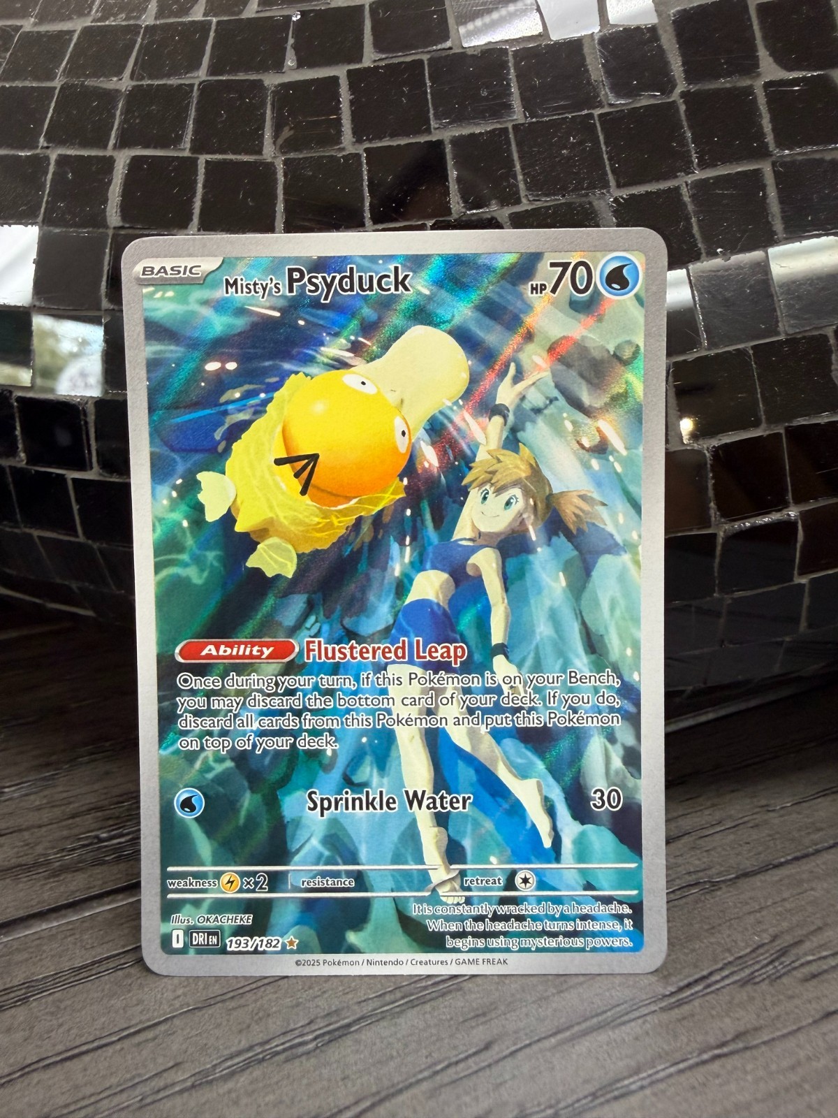 Misty's Psyduck 2025 Scarlet & Violet: Destined Rivals #193/182