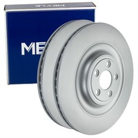 2X Meyle Bremsscheiben 376Mm Hinten Passend FÜR Jaguar XF XJ XK