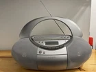 Sony CFD-S350 Vintage Portable AM/FM Radio CD Cassette Boombox Mega Bass Works
