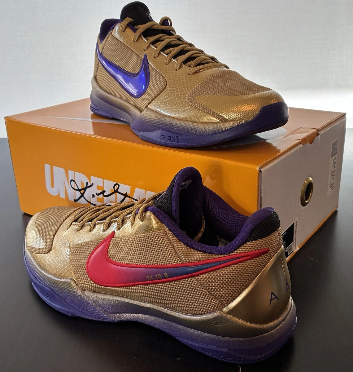 Nike Zoom Kobe 5 Protro x Undefeated Hall Of Fame for Sale