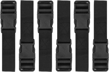 6 Pack Luggage Nylon Straps with Quick Release Buckle Utility Straps for Travel