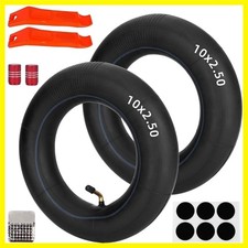 2Set 10x2.50 Escooter Inner Tube Thickened 10" Scooter tube with Repair Kit