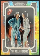 2025 Panini Prizm The Rolling Stones Mick Jagger Keith Richards /49 Tie Dye