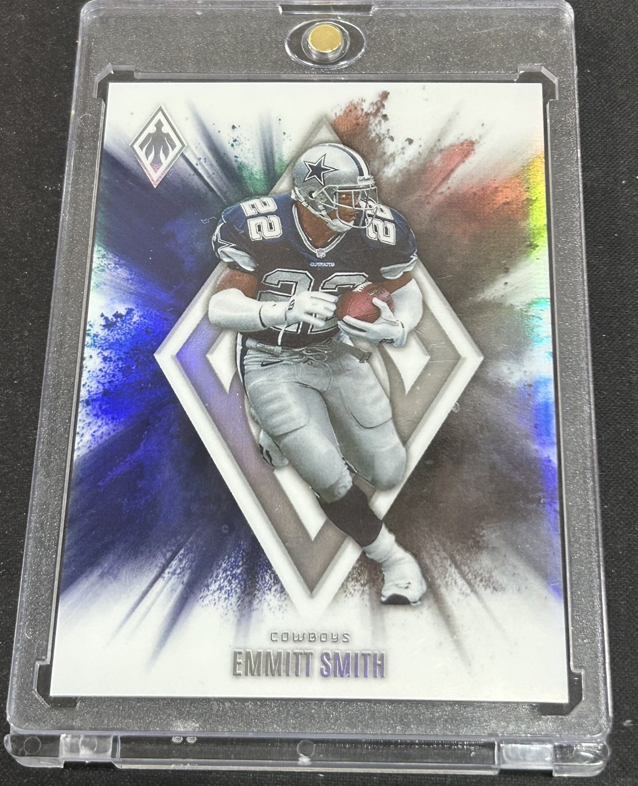 2025 Panini Phoenix Emmitt Smith Color Blast Case Hit SSP Dallas Cowboys #24