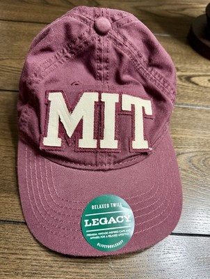 MIT Hat Massachusetts Institute of Technology Legacy Cap Y2K Maroon Engineer