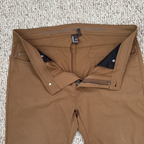 PrAna Pants Mens 36 X 30 Brion Slim Fit Performance Hiking Nylon Lightweight X2 - Picture 16 of 17