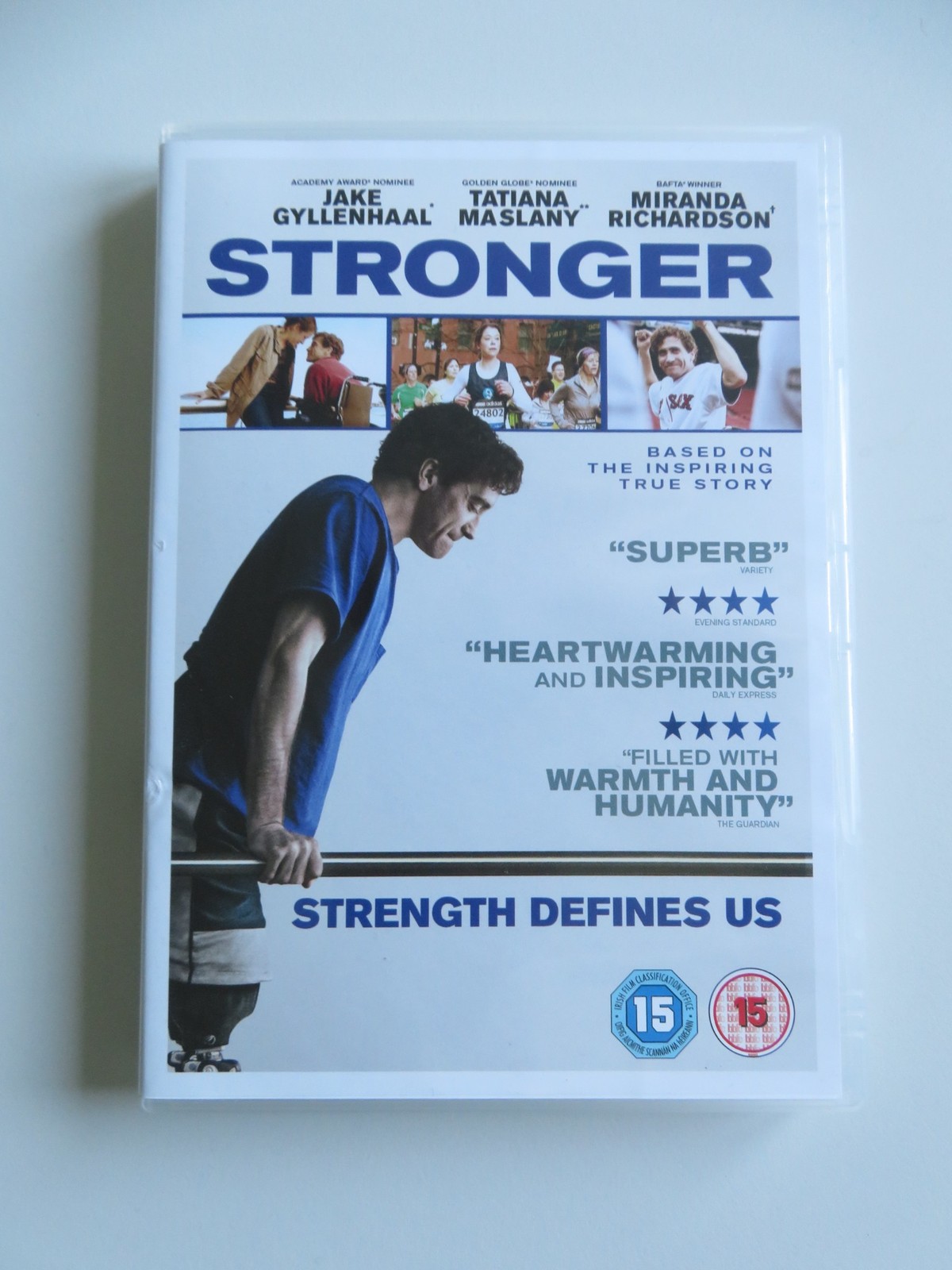STRONGER (DVD) JAKE GYLLENHAAL MIRANDA RICHARDSON 2017 REGION 2