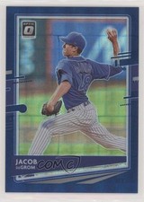 2020 Panini Donruss Optic FOTL Blue Pandora Prizm 94/99 Jacob deGrom #103 im4