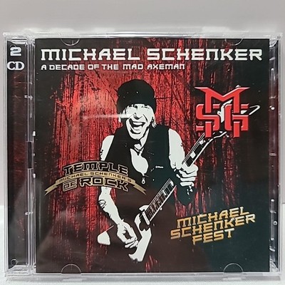 Michael Schenker  A Decade of the Max Axeman 2 CD Temple of Rock Fest MSG 2018