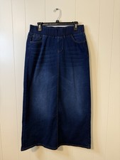 Be Girl Woman Denim Long Skirt Size Large