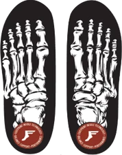 FOOTPRINT KINGFOAM ORTHOTICS SKELETON BLK 9/9.5