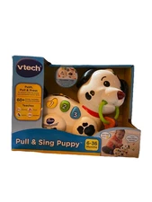 VTech Pull and Sing Puppy Toy 6-36 Months 60+ Songs Teaches Colors Numbers NEW