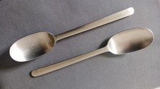 Pair Of IKEA DATA Dining/Desert Spoons 20.5 Cms Long..Made In PRC.