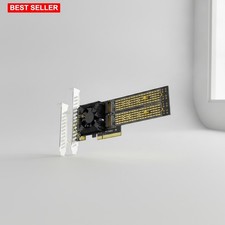Expansion Card Adapter 4 Slot M 2 NVMe PCIe 3 0 X8 Bifurcation