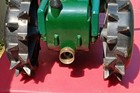 Orbit 58322 Traveling Sprinkler Green Tractor Cast Iron Garden Watering Sprayer — photo 3