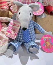 Bagpuss Charlie Mouse Singing Fully Working Soft Toy New With Tags BNWT  retired