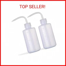 Wash Bottle 2pcs 250ml/8oz Safety Bottles Watering Tools, Economy Plastic Squeez