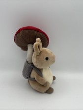 Jellycat Fungi Forager Brown Bunny Rabbit Mushroom 8"