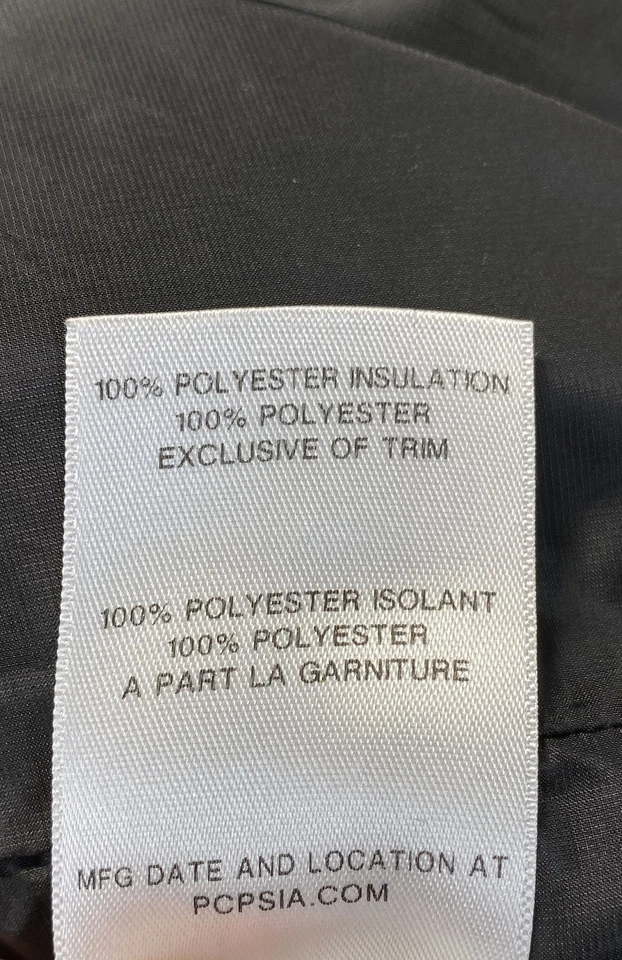 Patagonia Men's Black Nano Puff Quilted Full Zip Jacket Size XL - Image 4 of 4