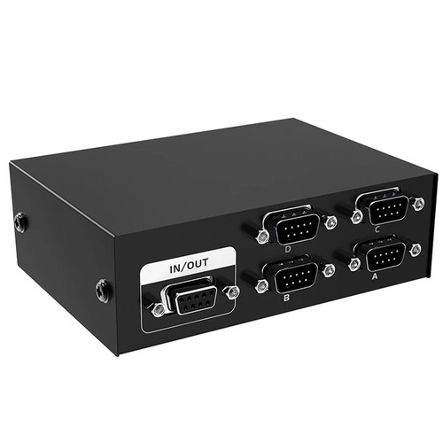 RS232 Switch 4 in 1 Out RS232 Serial DB9 Pin Switcher 4x1 for PC Console1635 - Picture 1 of 6
