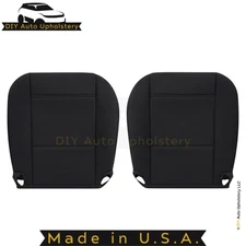1998-2005 For BMW 3 Series E46 Leatherette Front Bottom Replacement Covers Black