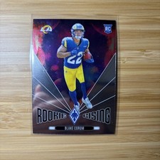 Blake Corum 2024 Panini Phoenix Rookie Rising #RR-BCM Rams RC