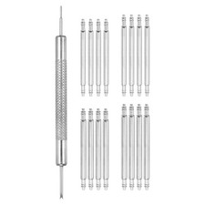 16 Pcs 25/25/24/26mm Watch Spring Bar Pins with Removal Tool for Replacement