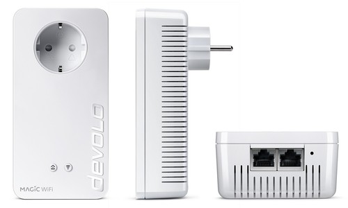 Devolo Magic 2 Starter Kit 2400 Mbit/s Ethernet LAN Wi-Fi Wit 2 stuk(s) - Afbeelding 2 van 7