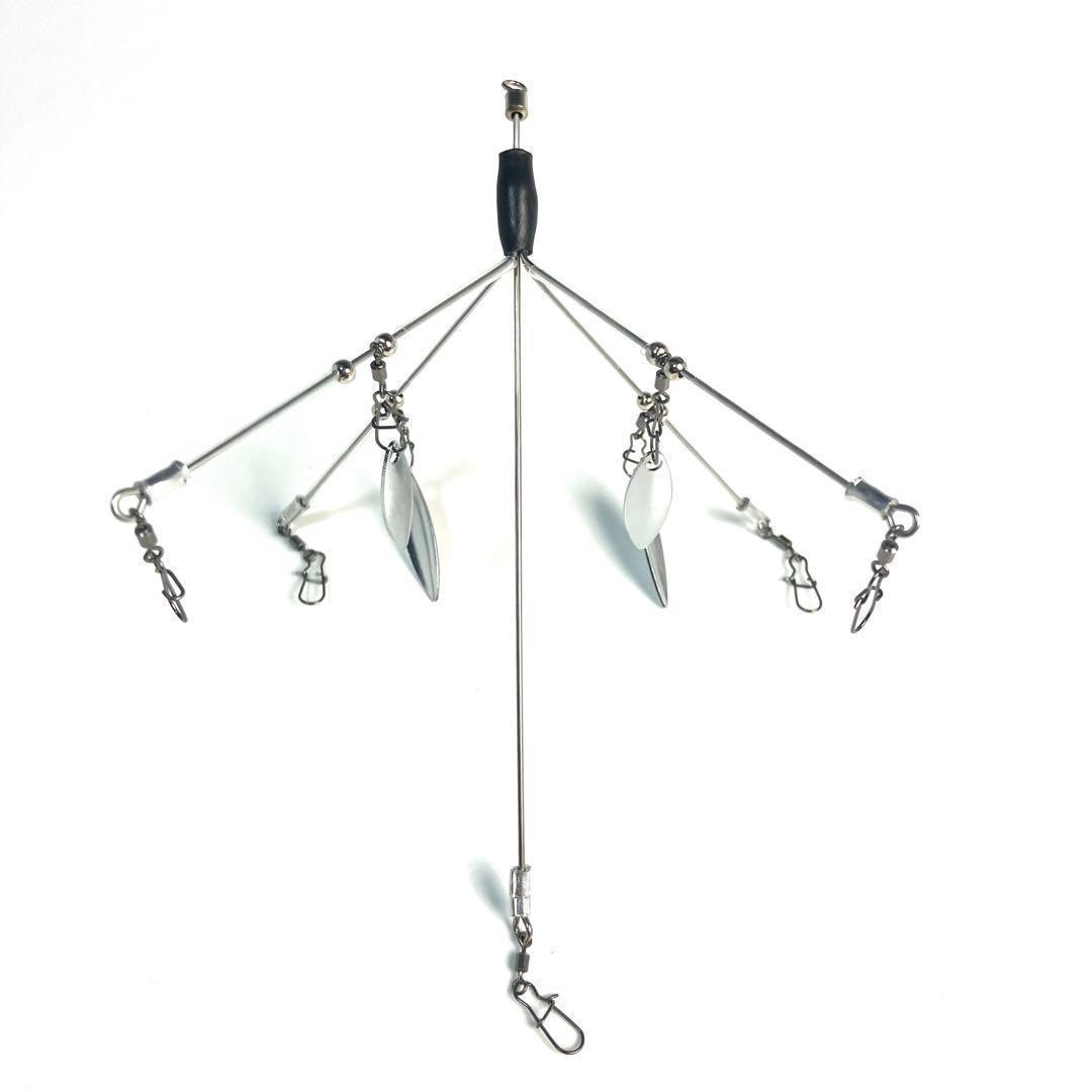 69 Ultralight Micro Bama Alabama Rig 5 Arms With 4 Blades Bamast - Image 3