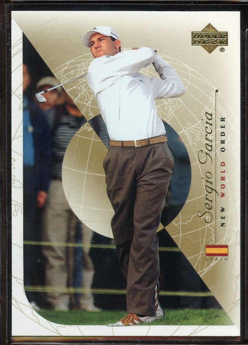 2003 Upper Deck Golf New World Order - #87 - Sergio Garcia - Spain