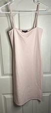 Forever 21 Women’s Solid Mini Slim Fit Strap Short Dress 
