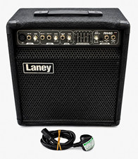 Laney Audiohub AH40 40W Solid State 3-Channel Combo Amp 1x8Ω Guitar/Bass