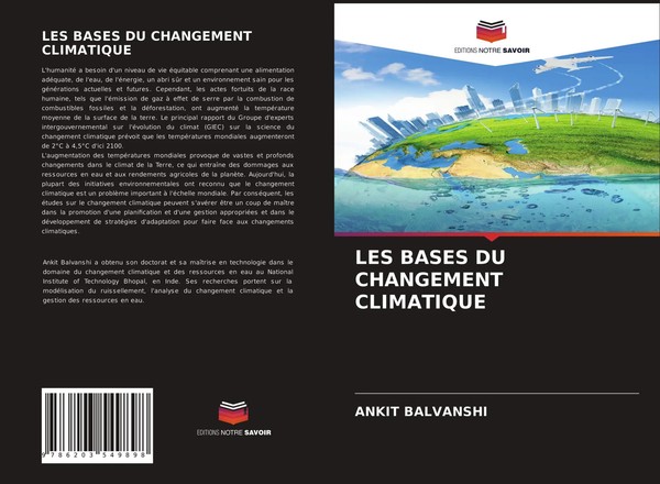 Ankit Balvanshi | Les Bases Du Changement Climatique | Taschenbuch | FranzöSisch-image