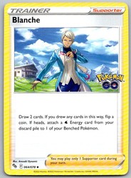 Blanche 064/078 Pokémon GO Uncommon Trainer Supporter