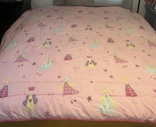 Vintage Laura Ashley Full/Queen Comforter Reversible Fairy/Hearts