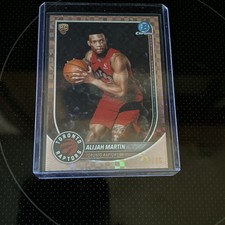 2025-26 Bowman Basketball Alijah Martin Bowman Chrome /15 Rose Gold X-Fractor
