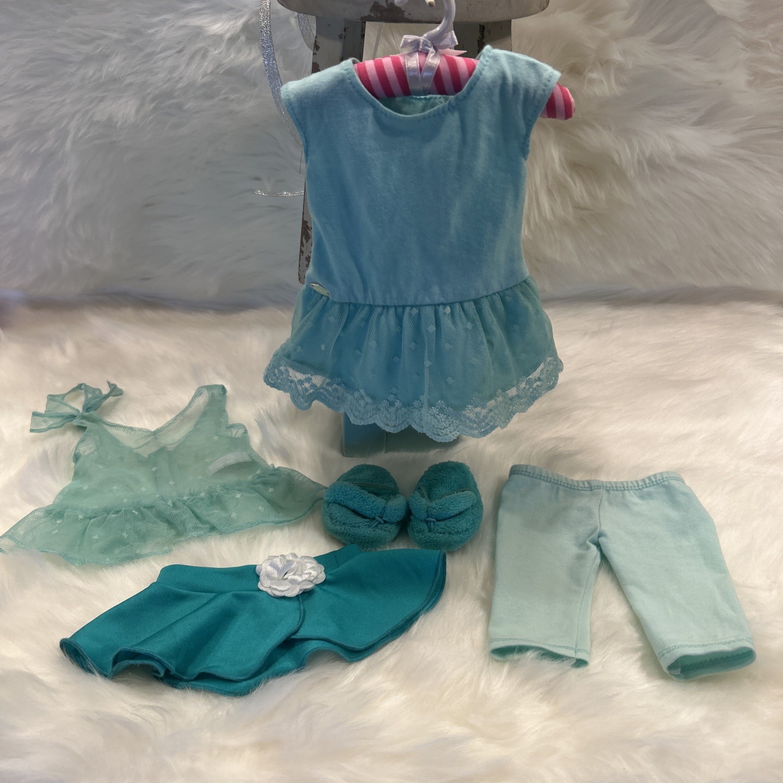 American Girl Itty Bitty Baby Ombre Bundle Outfit
