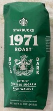 Starbucks 1971 Roast Whole Bean 1lb Dark Roast Coffee NEW