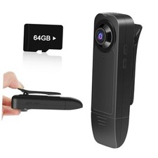 Mini Body Camera 1080P FHD Body Cam with Ultra-Wide Angle Lens, 360 Minutes