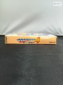 CAPCOM Rockman 4 CAP-4V (Famicom) Boxed with Manual & Extras