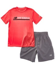 New Balance 2Pc T-Shirt  Short Set